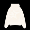Crème ‘4 Star’ Embossed Hoodie