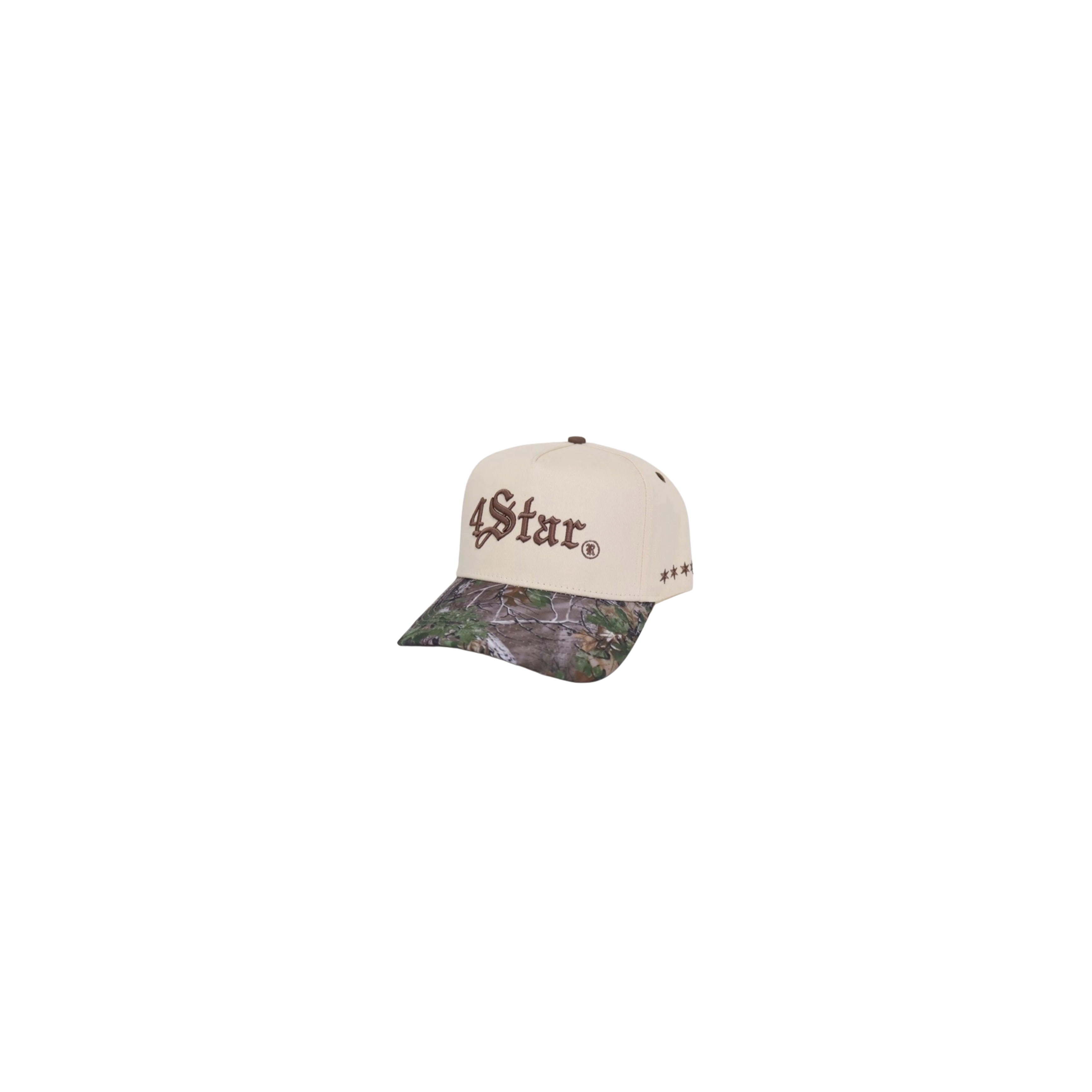 Creme N Camo ‘4 Star’ SnapBack