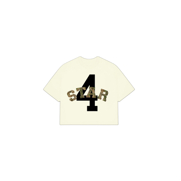 Black N Camo ‘4 Star’ Tee