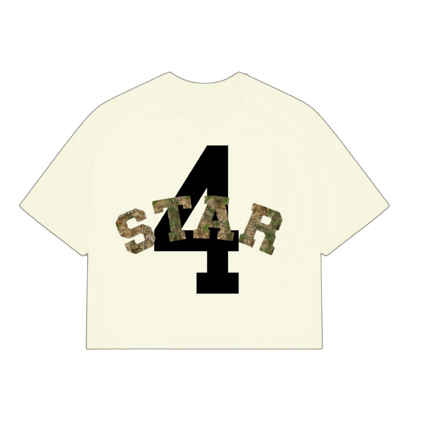 Black N Camo ‘4 Star’ Tee